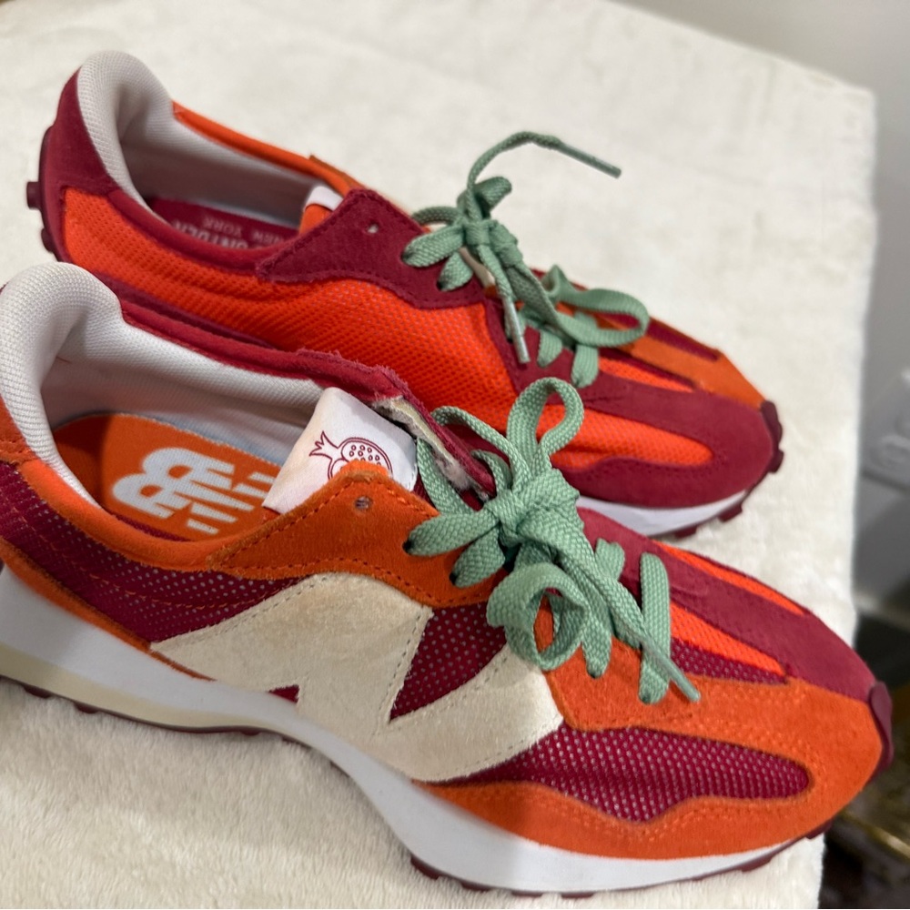 Todd Snyder Women's Sneakers in Red and Orange